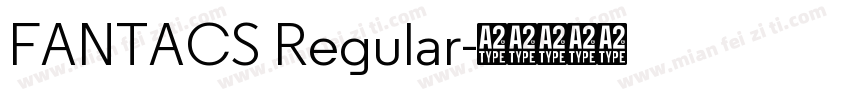 FANTACS Regular字体转换